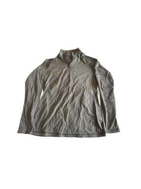 Adidas Running Climalite 1/4 Zip Pullover Gray Size M